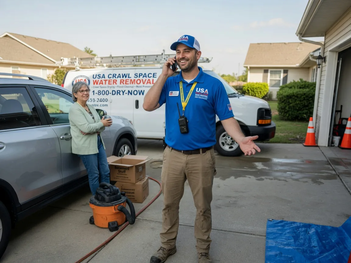 Crawl Space Water Removal Collison, IL FAQs